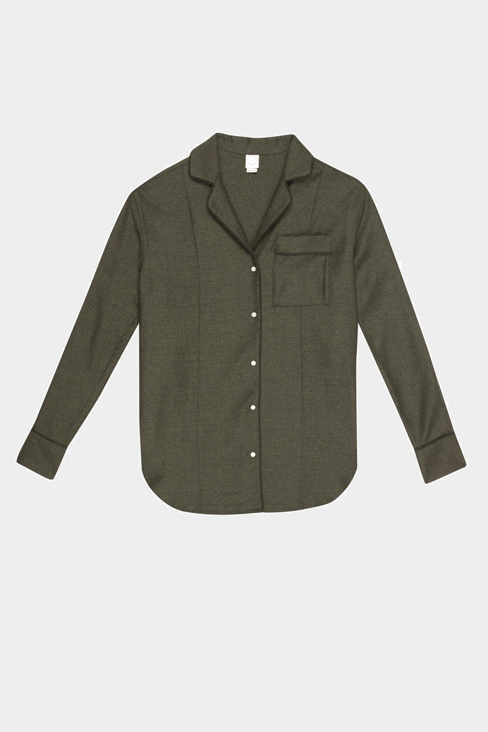 agatha luxury pyjama black night shirt