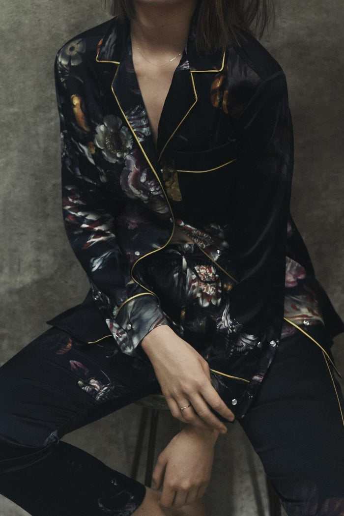 luxury lounge pyjama trouser pants