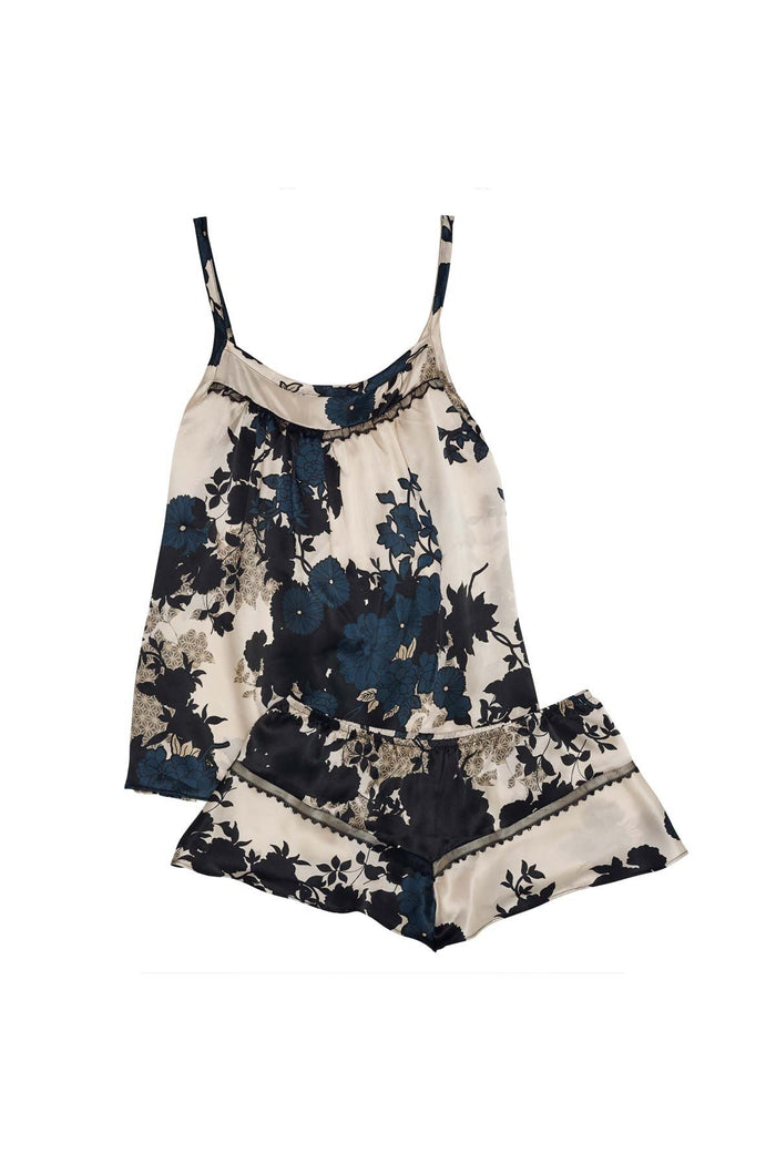 luxury camisole cami top and shorts set 